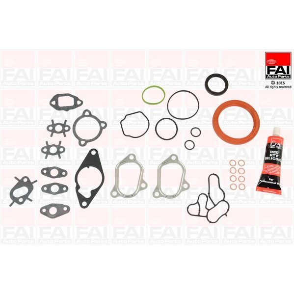 Слика на Комплет дихтунзи за капак за ребрест ремен FAI AutoParts CS1321 за Opel Astra H Van 1.3 CDTI - 90 коњи дизел