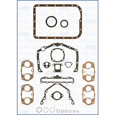 Слика на Комплет дихтунзи за капак за ребрест ремен TRISCAN 595-1000 за Alfa Romeo 146 (930) Sedan 1.7 i.e. 16V - 129 коњи бензин