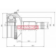 Слика 1 на Комплет зглоб на погонско вратило KAMOKA  6574