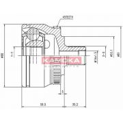 Слика 1 $на Комплет зглоб на погонско вратило KAMOKA  6762