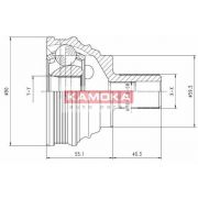 Слика 1 $на Комплет зглоб на погонско вратило KAMOKA  7338