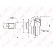 Слика 1 $на Комплет зглоб на погонско вратило LYNXauto CO-7515