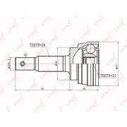 Слика 1 $на Комплет зглоб на погонско вратило LYNXauto CO-7519