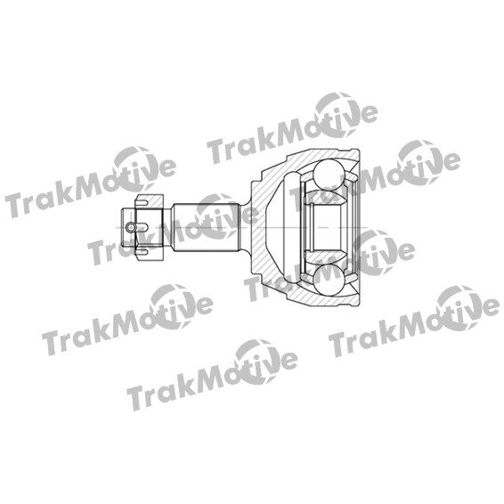 Слика на Комплет зглоб на погонско вратило TrakMotive 40-0579 за Citroen C8 EA,EB 2.2 HDi - 163 коњи дизел