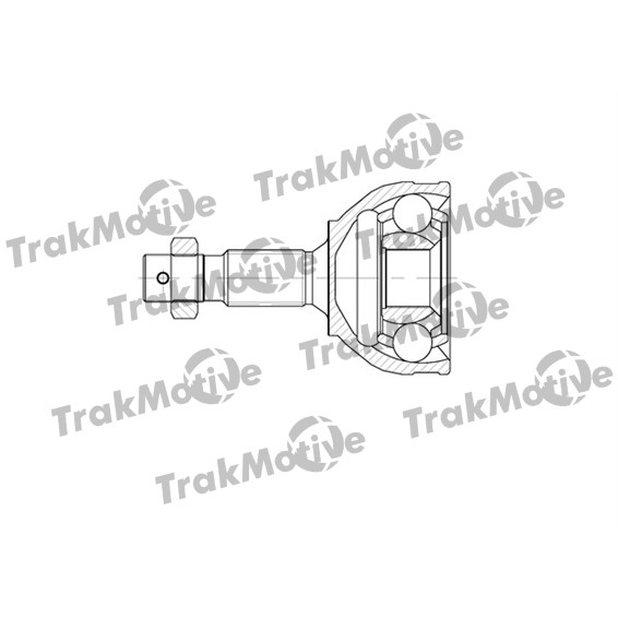 Слика на Комплет зглоб на погонско вратило TrakMotive 40-0597 за Peugeot 407 SW 2.0 HDi 135 - 136 коњи дизел