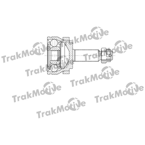 Слика на Комплет зглоб на погонско вратило TrakMotive 40-0617