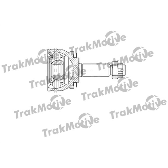 Слика на Комплет зглоб на погонско вратило TrakMotive 40-0619 за Hyundai Getz Prime (TB) 1.5 CRDi GLS - 110 коњи дизел