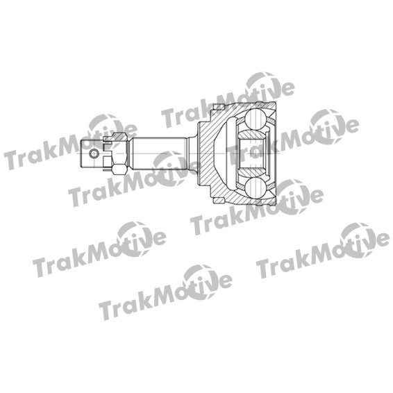 Слика на Комплет зглоб на погонско вратило TrakMotive 40-0632 за Kia Joice 2.0 - 139 коњи бензин