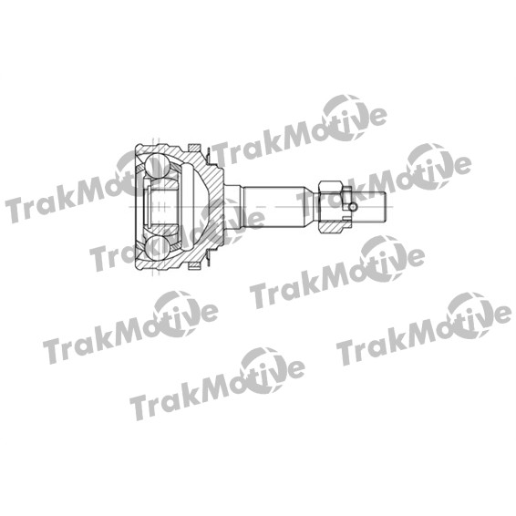 Слика на Комплет зглоб на погонско вратило TrakMotive 40-0643