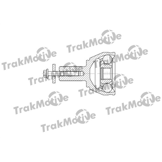 Слика на Комплет зглоб на погонско вратило TrakMotive 40-0665 за Ford Galaxy 2.0 TDCi - 163 коњи дизел