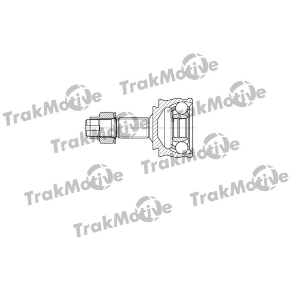 Слика на Комплет зглоб на погонско вратило TrakMotive 40-0668