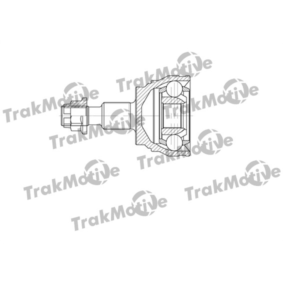 Слика на Комплет зглоб на погонско вратило TrakMotive 40-0670 за Mercedes R-class (w251,v251) R 300 CDI (251.021, 251.121, 251.026, 251.126) - 190 коњи дизел