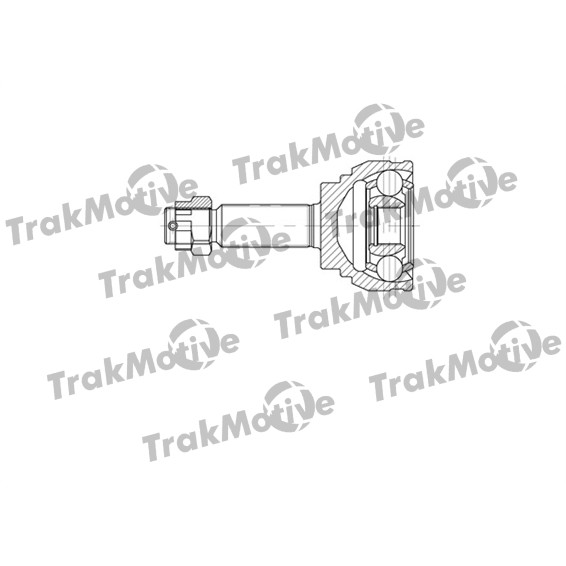 Слика на Комплет зглоб на погонско вратило TrakMotive 40-0682 за Hyundai Excel 2 (LC) 1.5 - 90 коњи бензин