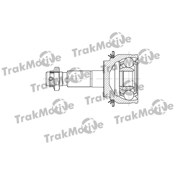 Слика на Комплет зглоб на погонско вратило TrakMotive 40-0720