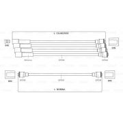 Слика 5 $на Комплет кабли за свеќици BOSCH 9 295 080 000