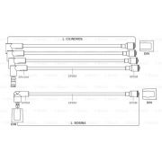 Слика 5 $на Комплет кабли за свеќици BOSCH 9 295 080 001