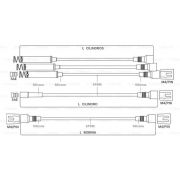 Слика 5 $на Комплет кабли за свеќици BOSCH 9 295 080 006