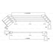 Слика 5 $на Комплет кабли за свеќици BOSCH 9 295 080 016