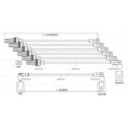 Слика 1 на комплет кабли за свеќици BOSCH F 000 99C 098