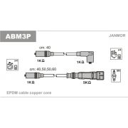 Слика 1 на комплет кабли за свеќици JANMOR ABM3P