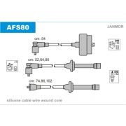 Слика 1 на комплет кабли за свеќици JANMOR AFS80