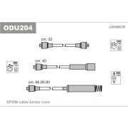 Слика 1 на комплет кабли за свеќици JANMOR ODU204