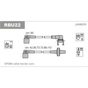 Слика 1 на комплет кабли за свеќици JANMOR RBU22