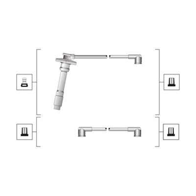 Слика на Комплет кабли за свеќици MAGNETI MARELLI 941319170079