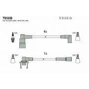 Слика 1 $на Комплет кабли за свеќици TESLA T858B