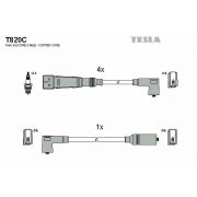 Слика 1 $на Комплет кабли за свеќици TESLA Original T820C