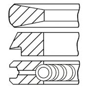 Слика 1 на комплет карики GOETZE LKZ-Ring® 08-114400-45