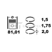 Слика 2 на комплет клипни прстени, компресор ET ENGINETEAM R1005100