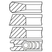 Слика 1 на комплет клипни прстени, компресор GOETZE 08-132200-10
