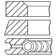 Слика 1 на комплет клипни прстени, компресор GOETZE 08-440800-00