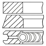Слика 1 на комплет клипни прстени, компресор GOETZE 08-742100-00