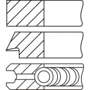 Слика 2 на комплет клипни прстени, компресор GOETZE LKZ-Ring® 08-442900-10