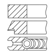 Слика 1 на комплет клипни прстени, компресор GOETZE LKZ-Ring® 08-442900-10