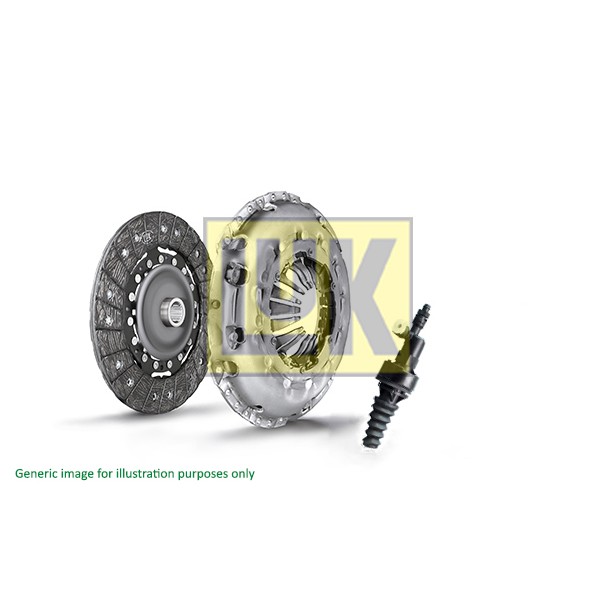 Слика на комплет кумплуг LuK RepSet Pro 621 3006 21 за VW Jetta 4 Estate (1J6) 1.6 16V - 105 коњи бензин