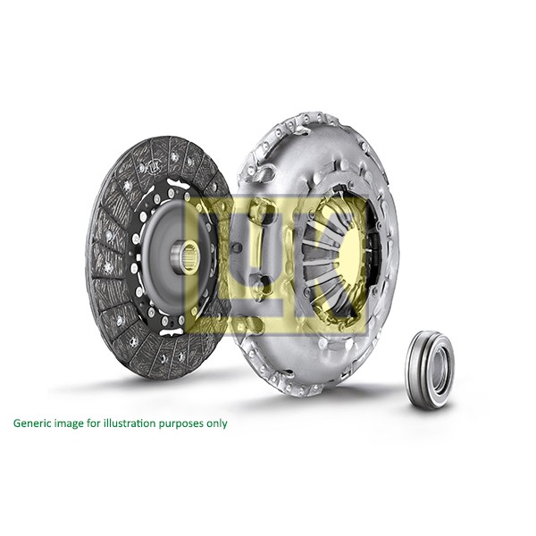 Слика на комплет кумплуг LuK RepSet 622 3336 00 за Skoda Octavia (1Z3) 1.6 FSI - 115 коњи бензин