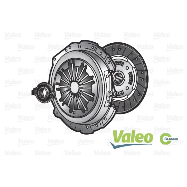 Слика на комплет кумплуг VALEO CLASSIC KIT3P 786048 за Ford Escort MK 7 Estate (gal,anl) 1.6 16V - 90 коњи бензин