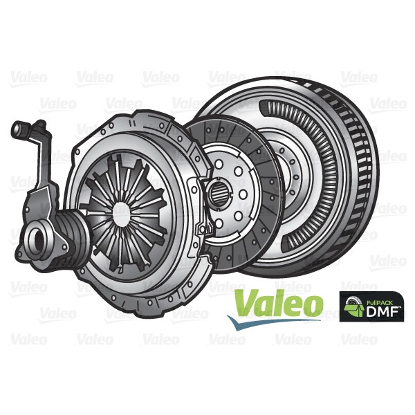 Слика на Комплет кумплуг VALEO FULLPACK DMF (CSC) 837304