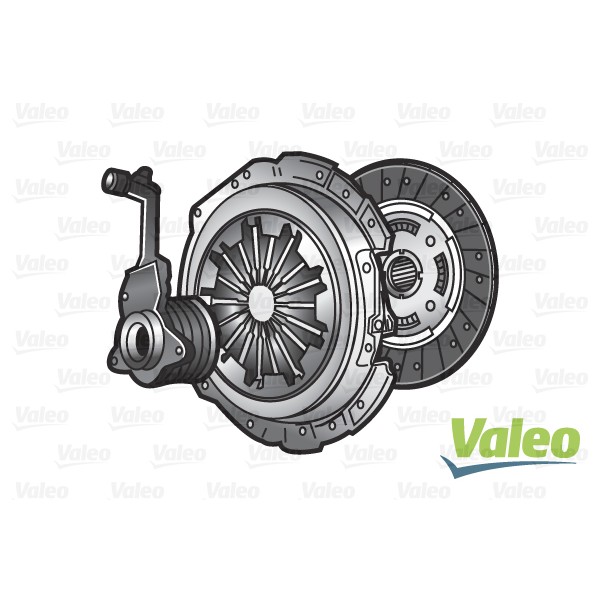 Слика на комплет кумплуг VALEO KIT3P (CSC) 834024 за Opel Corsa D 1.2 LPG - 80 коњи Бензин/Автогаз (LPG)