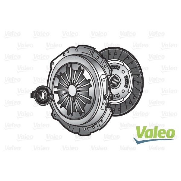 Слика на комплет кумплуг VALEO KIT3P 009246 за Mitsubishi Colt Saloon (C1 A,C6 A,RD,RE) 1.8 Diesel (C14AS) - 58 коњи дизел