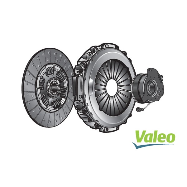 Слика на комплет кумплуг VALEO REMANUFACTURED KIT3P 827519 за камион Renault Magnum AE 500.26T - 500 коњи дизел