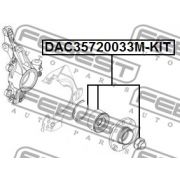 Слика 2 на комплет лагер главчина FEBEST DAC35720033M-KIT