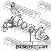 Слика 2 $на Комплет лагер главчина FEBEST DAC42770039-KIT