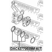 Слика 2 на комплет лагер главчина FEBEST DAC42770039M-KIT