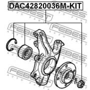 Слика 2 на комплет лагер главчина FEBEST DAC42820036M-KIT