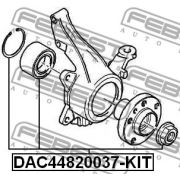 Слика 2 на комплет лагер главчина FEBEST DAC44820037-KIT