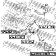 Слика 2 $на Комплет лагер главчина FEBEST DAC49880048M-KIT